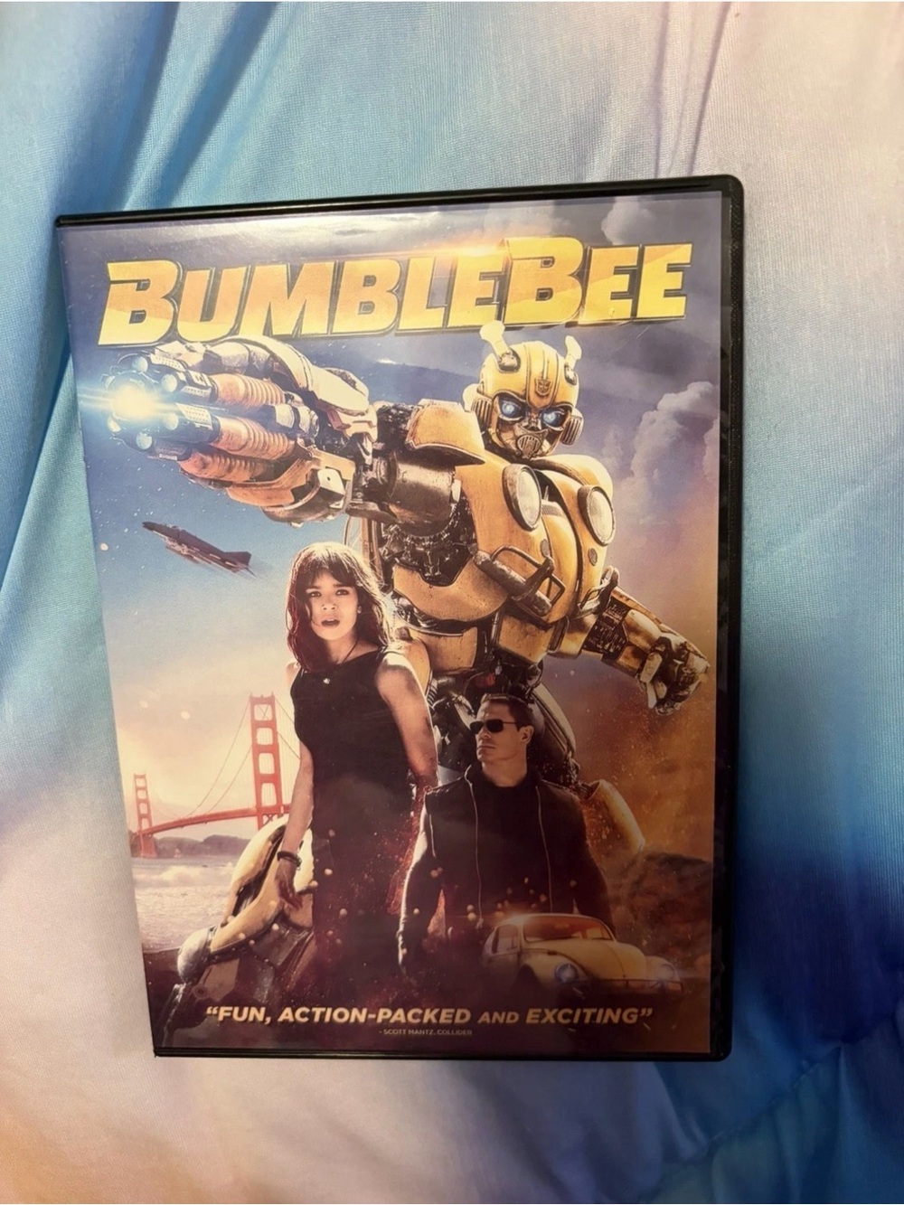 Bumblebee DVD Case - Yellow Robot Cover